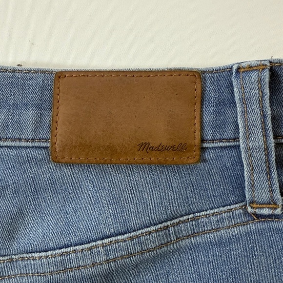 Madewell Light Blue Denim Jeans 10” High Rise Jeggings - Picture 4 of 14
